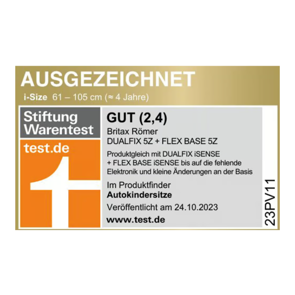 Britax Römer Dualfix 5Z Autositz - Style - Teak