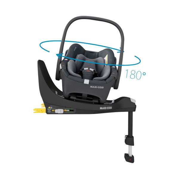 Maxi-Cosi Pebble 360 i-Size Baby Babyschale Essential Graphite